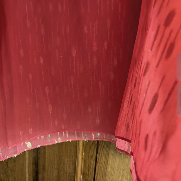 NWT LILLY PULITZER TOP - SIZE 12 - PASSION FRUIT PINK WITH GOLD CLIPS - Picture 7 of 10